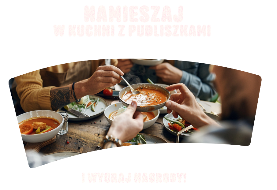 namieszaj w kuchni z pudliszkami